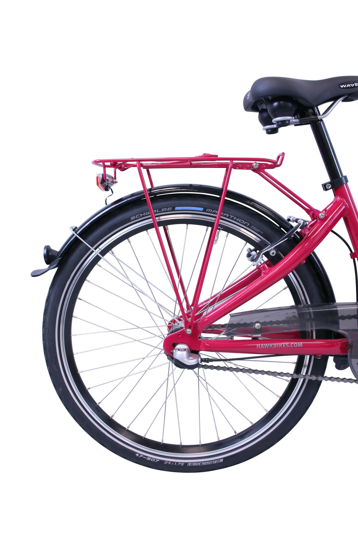 KINDERFAHRRAD Hawk City Wave Girls - Pink, Metall (35cm) - Hawk Bikes
