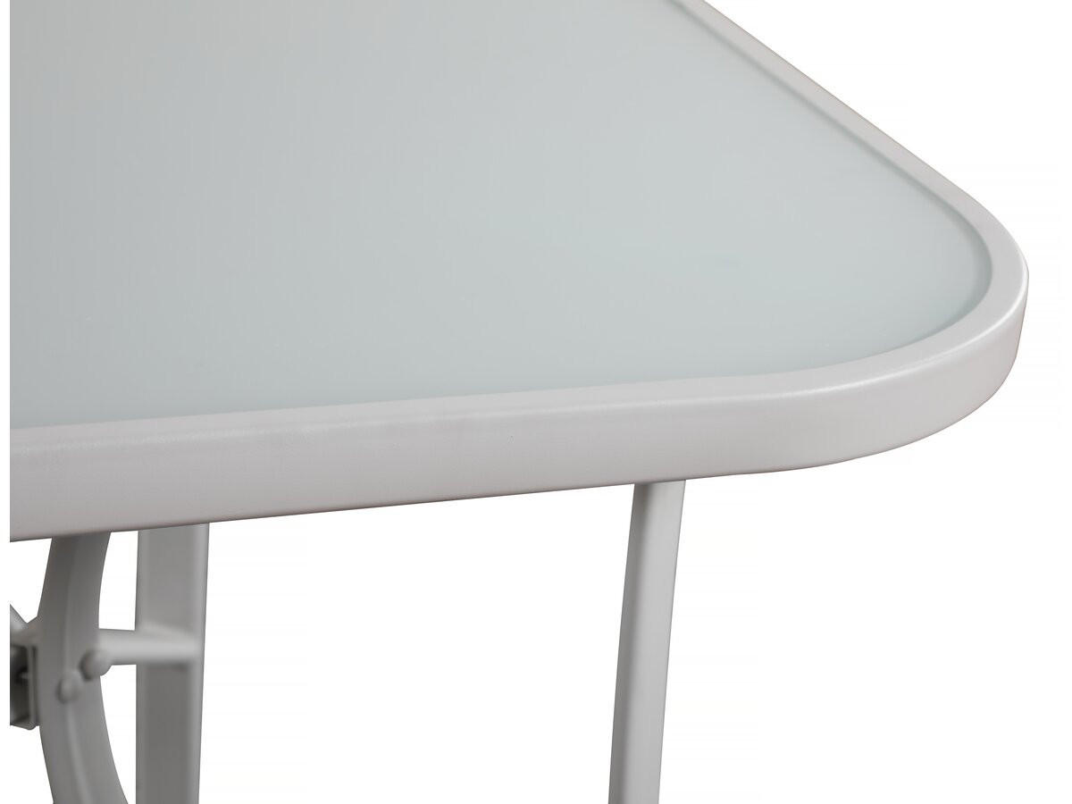 GARTENTISCH cordoba weiss - Weiß, Glas (180/90/72cm) - Habitat Garten