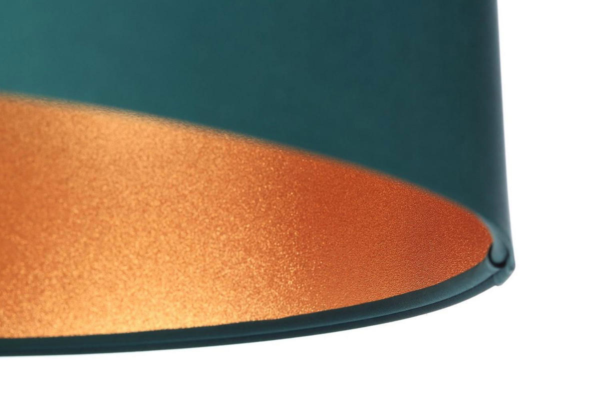 HÄNGELEUCHTE Grün 60/30 cm - Goldfarben/Grün, Kunststoff (60/1.1/30cm) - ONZENO