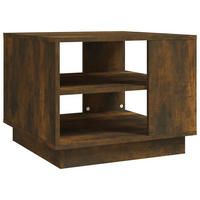 COUCHTISCH Räuchereiche 55x55x43 cm Holzwerkstoff - Braun, Holzwerkstoff (55/55/43cm) - furnicato