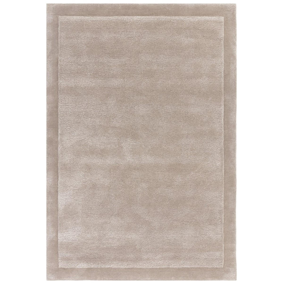 TEPPICH Moderner für Wohn- und Schlafzimmer aus Wolle und Viskose SHINE Beige 120 x 170 cm - Beige, Naturmaterialien (120/170cm) - Novatrend