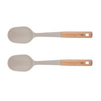 SALATBESTECK en Holz et Silikon GUNNAR - Beige, Holz (33.3cm) - Björn