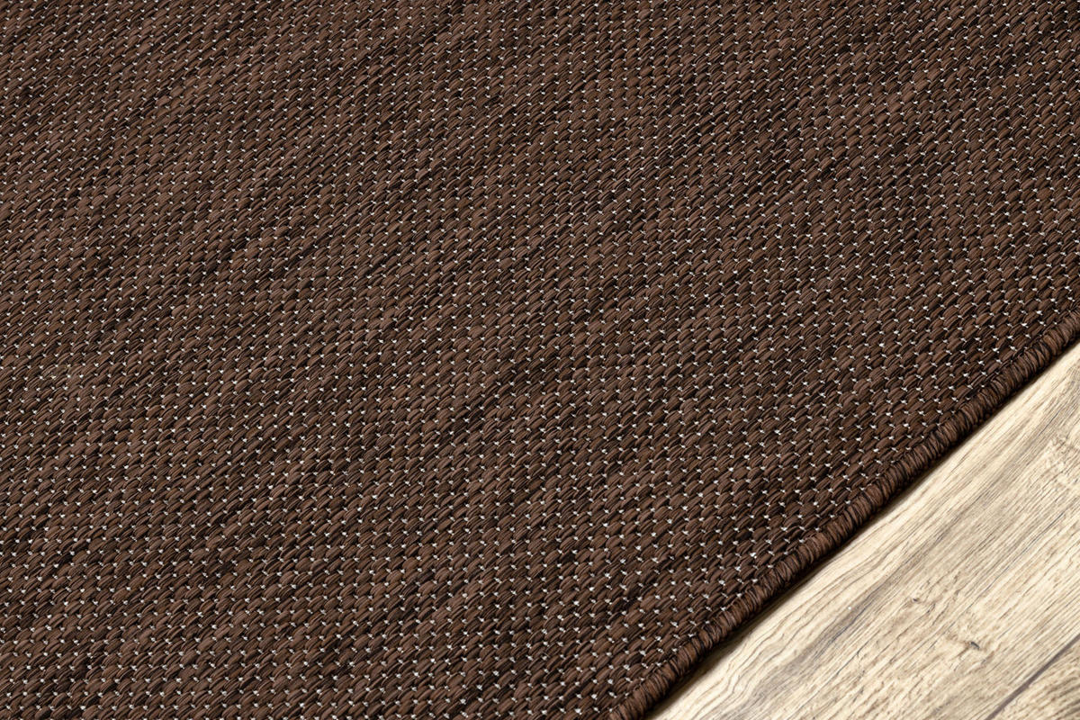MATTA SISAL SION A5165A Melange Platt vävd brun 120/170 cm - Brun, Textil (120/170cm) - rugsX