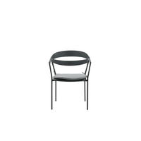 GARTENSTUHL Schwarz - Schwarz, Holzwerkstoff (59/76/62cm) - ebuy24