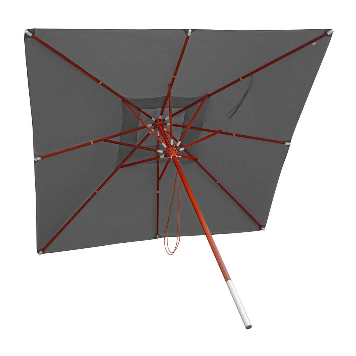 GASTRONOMIE SONNENSCHIRM Anthrazit - Anthrazit, Holz (400/400cm) - MCW