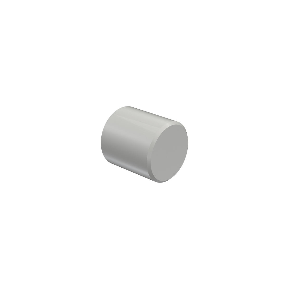 ENDSTÜCKE FÜR GARDINENSTANGEN 20 mm Ø, Santo Weiß, Packung 2 Stück - Weiß, Metall (2.5/2.5/2.5cm) - INTERDECO