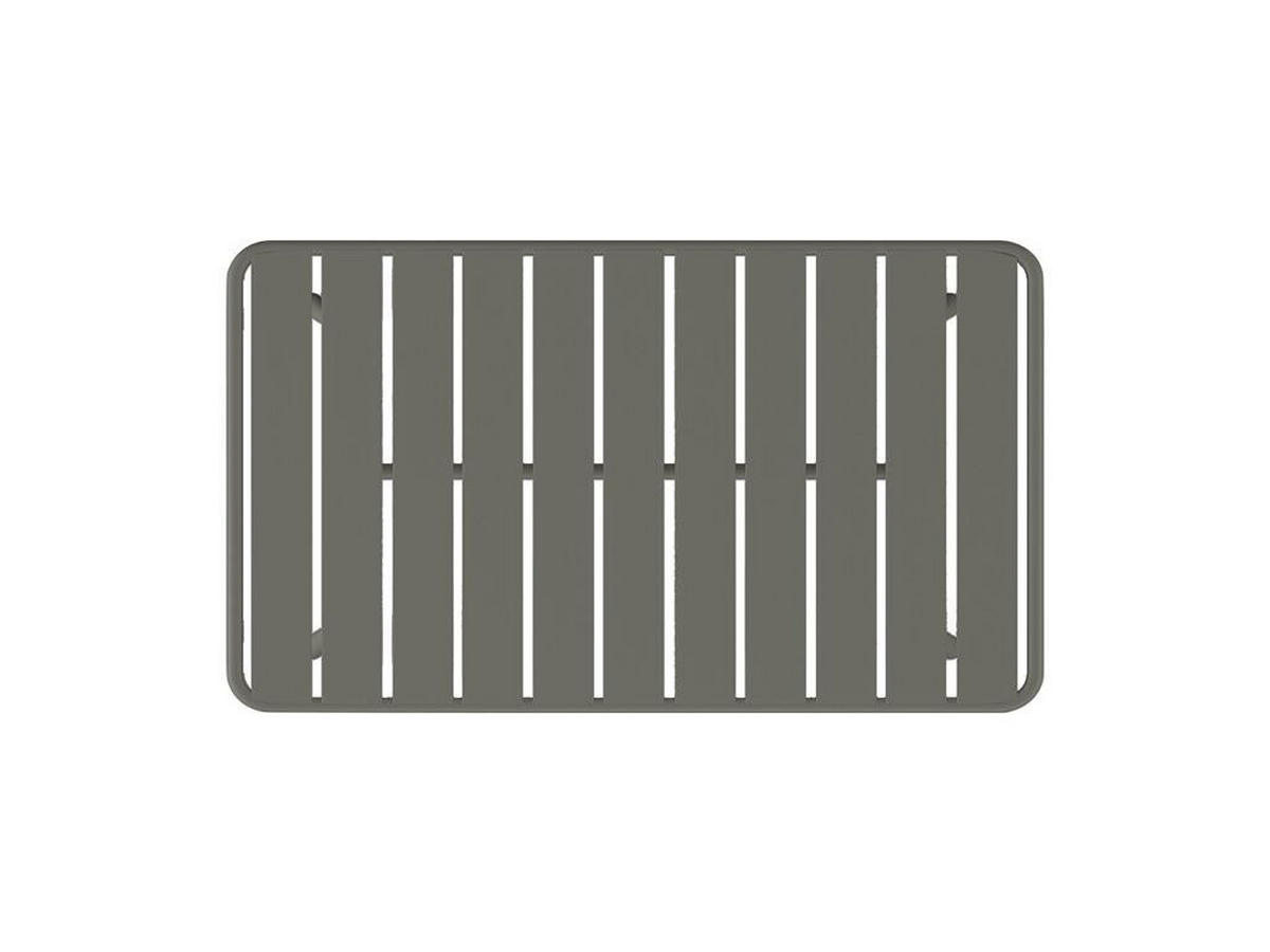 GARTENTISCH - Metall - Anthrazitgrau - MIRMANDE von MYLIA - Anthrazit, Metall (89/50/47cm) - Vente-Unique