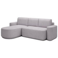 ECKSOFA RUMA - Grau (Touch 03) - Grau, Holzwerkstoff (285/180cm) - Möblo