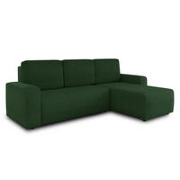 ECKSOFA Roma L - Grün, Holz/Textil (236/150cm) - Sofnet