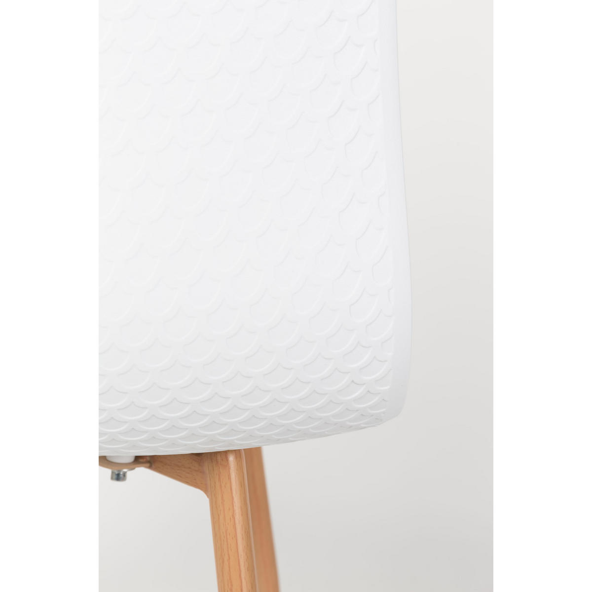 ESSZIMMERSTUHL Leon Weiß - 2 er Set - Weiß, Kunststoff (44.5/80/49cm) - Housecraft Living