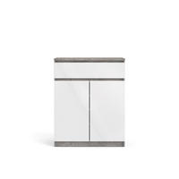 SIDEBOARD Beton Dekor - Grau, Holzwerkstoff (80/100/40cm) - ebuy24