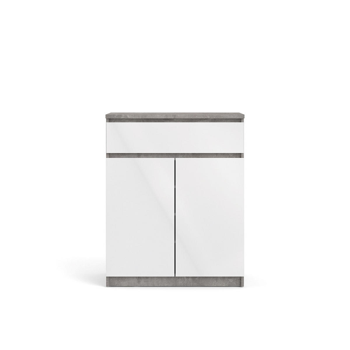 SIDEBOARD Beton Dekor - Grau, Holzwerkstoff (80/100/40cm) - ebuy24