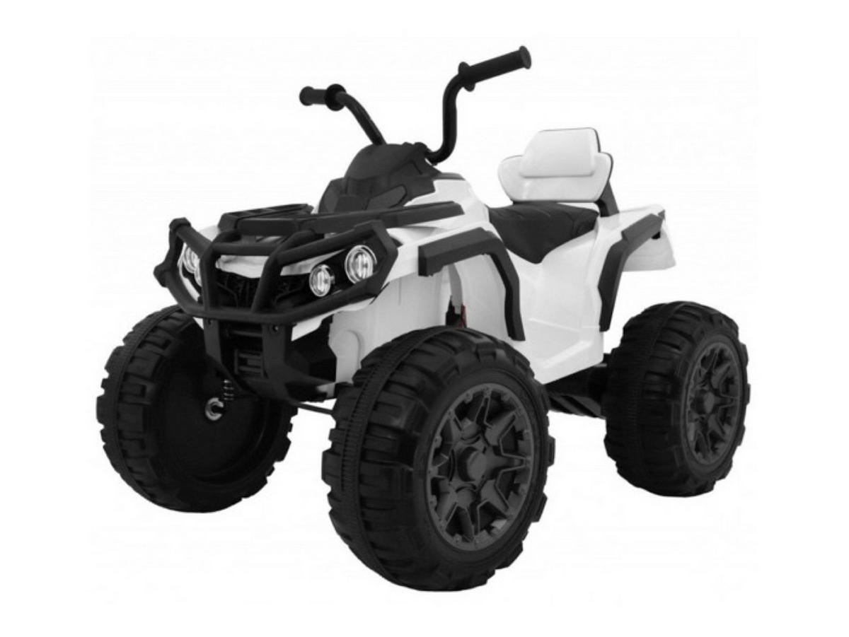 KINDER ELEKTROQUAD Go-Kart weiß - Weiß, Kunststoff (109/65/41cm) - TPFLiving