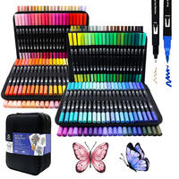 FILZSTIFTE 168-teiliges Set mit Tragetasche - Multicolor, Kunststoff (10/10/20cm)