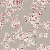 VLIESTAPETE Pollington Rosen Dunkelgrau - Grau, Papier/Kunststoff (52/1000cm) - Graham & Brown