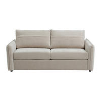 SCHLAFSOFA - 3 Personen - Stoff - Beige - - Beige, Textil (192/82/103cm) - Vente-Unique