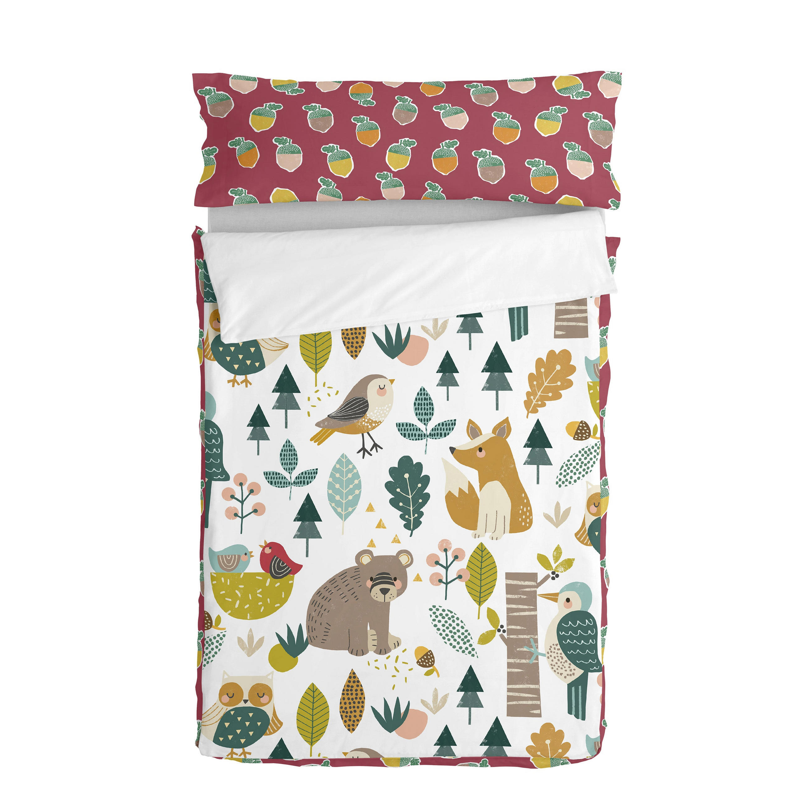 NORDIC-SACK harvestwood 105x200 cm mit füllung mehrfarbig - Multicolor, Textil (105/200cm) - Happy Friday