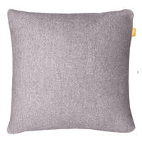 WOLLKISSEN recycelte Wolle Doppelseitig Violett 50x50 - Violett, Textil (50/50/12cm) - Malagoon