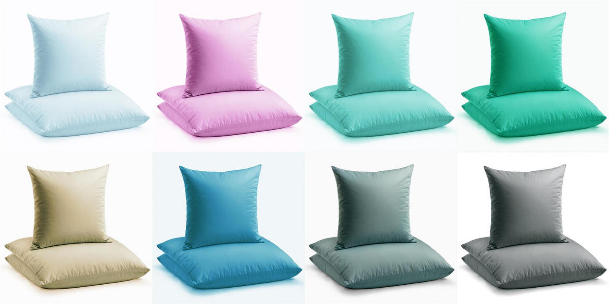 BETTWÄSCHE 200x200 Renforce Uni Bettbezug Baumwolle Einfarbig Grün - Grün, Textil (200/200cm) - Carpe Sonno
