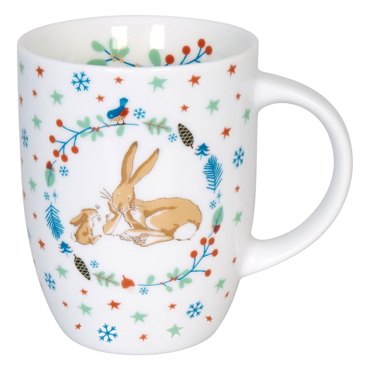 KAFFEEBECHER GHMILY - Christmas together - Naturfarben, Keramik (0.38L) - Könitz