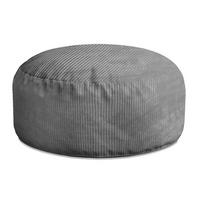 SITZSACK ROLLER Frost Gray - Dunkelgrau/Grau, Textil (70/40/70cm) - Dreamroots