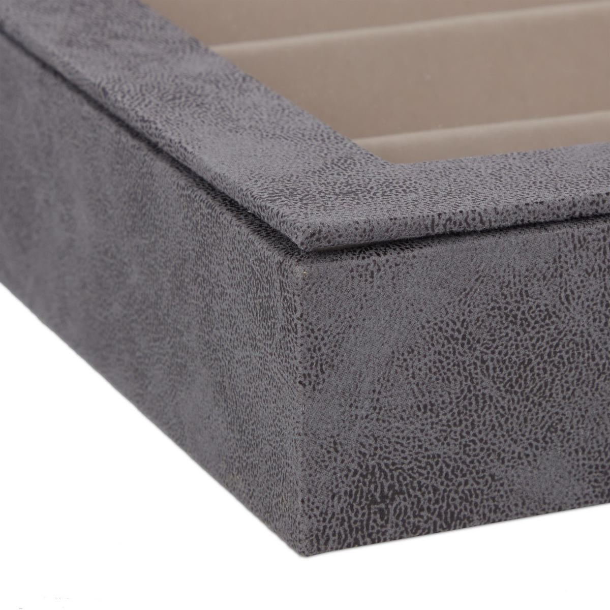 SCHMUCKKÄSTCHEN - Multicolor, Holzwerkstoff/Wellpappe (30/5/21cm) - Relaxdays