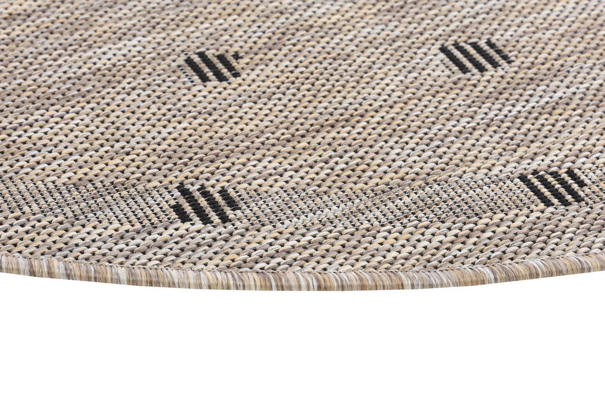 TEPPICH MELISSA Braun 200/200 cm - Braun, Kunststoff (200/200cm) - Tapiso