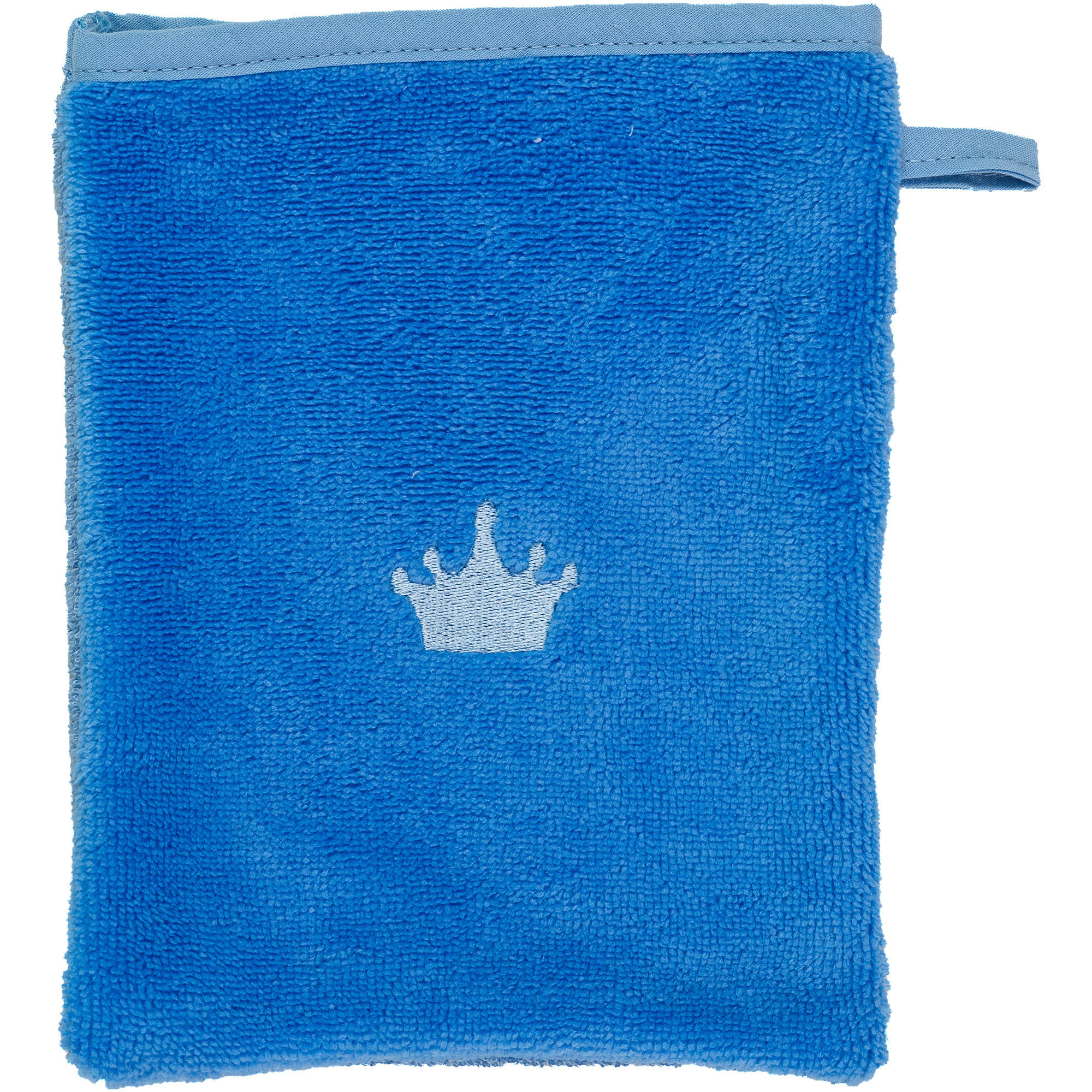 WASCHHANDSCHUHE SCHMUSEFLAUSCH BLAU - Blau, Textil (16/23cm) - Smithy