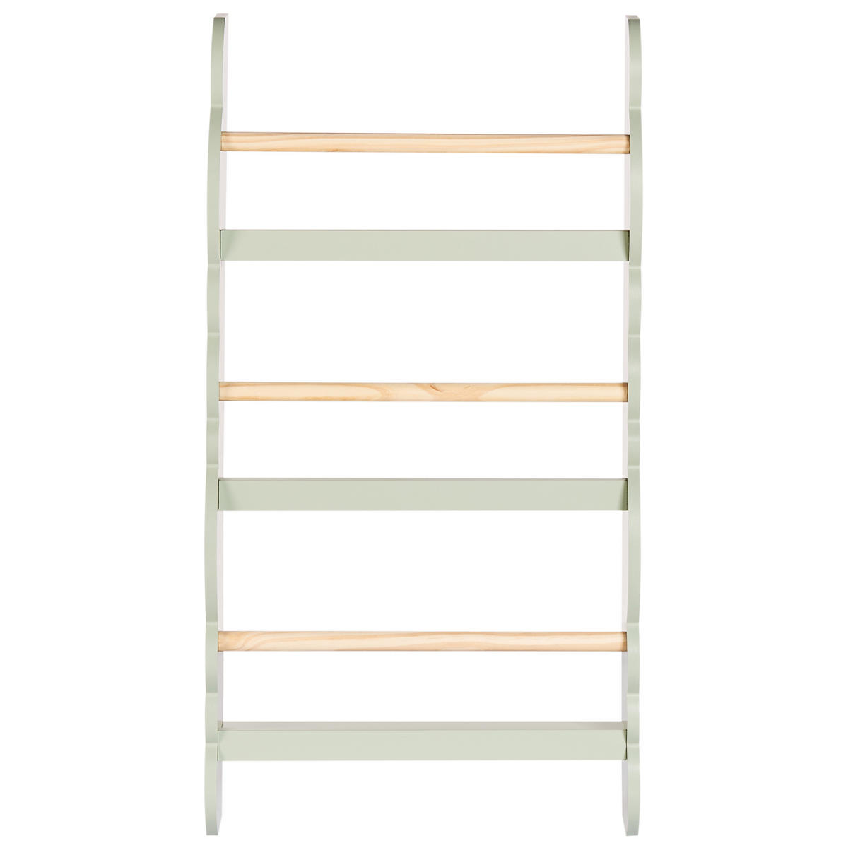 RAFT DE PERETE 80 cm verde deschis Rigolet - verde deschis, compozit lemnos (43/80/14cm) - Beliani