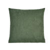 KISSENHÜLLE FarbTon Chenille-Haptik oliven-grün 60/60 cm - Dunkelgrün, Textil (60/60cm) - beties Heimtextil