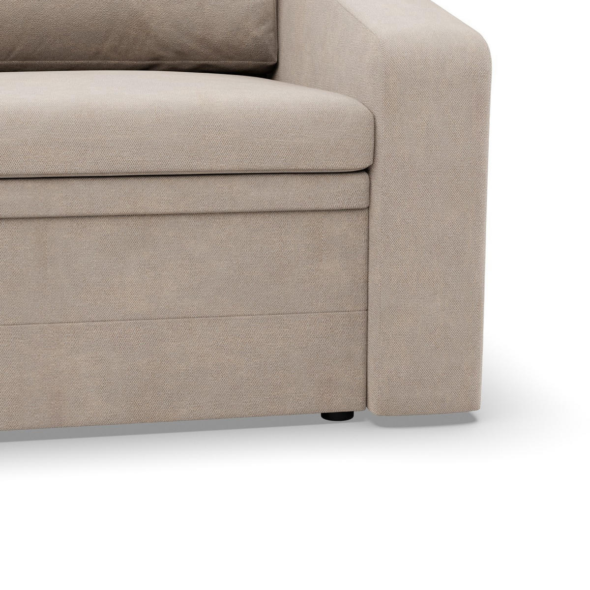 LOUNGESESSEL ORBIT, 90 CM, Beige - Beige, Textil (118/80/87cm)