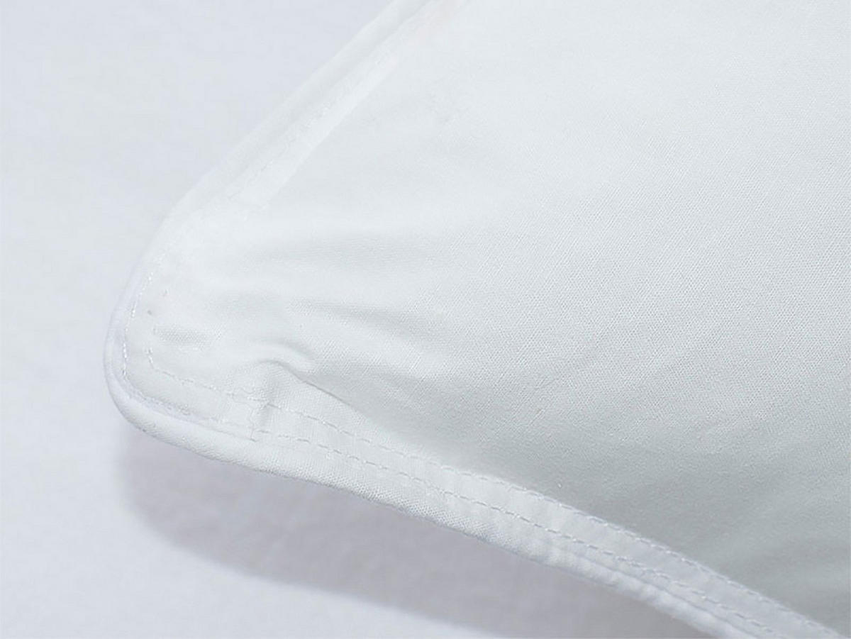 KOPFKISSEN Memory Schaum - 750 gr - 50 x 70 cm - Baumwollperkal - Weiß - AUXENCE - Weiß, Textil (70/50cm) - Vente-Unique