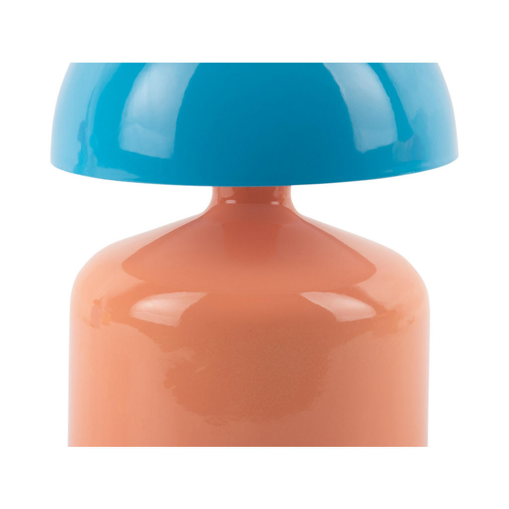 Thumbnail - Leitmotiv Tischlampe, Orange, Metall, Rund, 10x15x10 cm, CE, Lampen & Leuchten, Innenbeleuchtung, Tischlampen, Tischlamp...