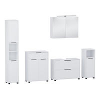 KOUPELNOVÝ NÁBYTEK Alina Bílá - bílá, kompozitní dřevo (80/60/30cm) - Vicco