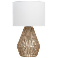 TISCHLAMPE Malewa 23/23/52 cm - Naturfarben, Papier (23/23/52cm) - Beliani
