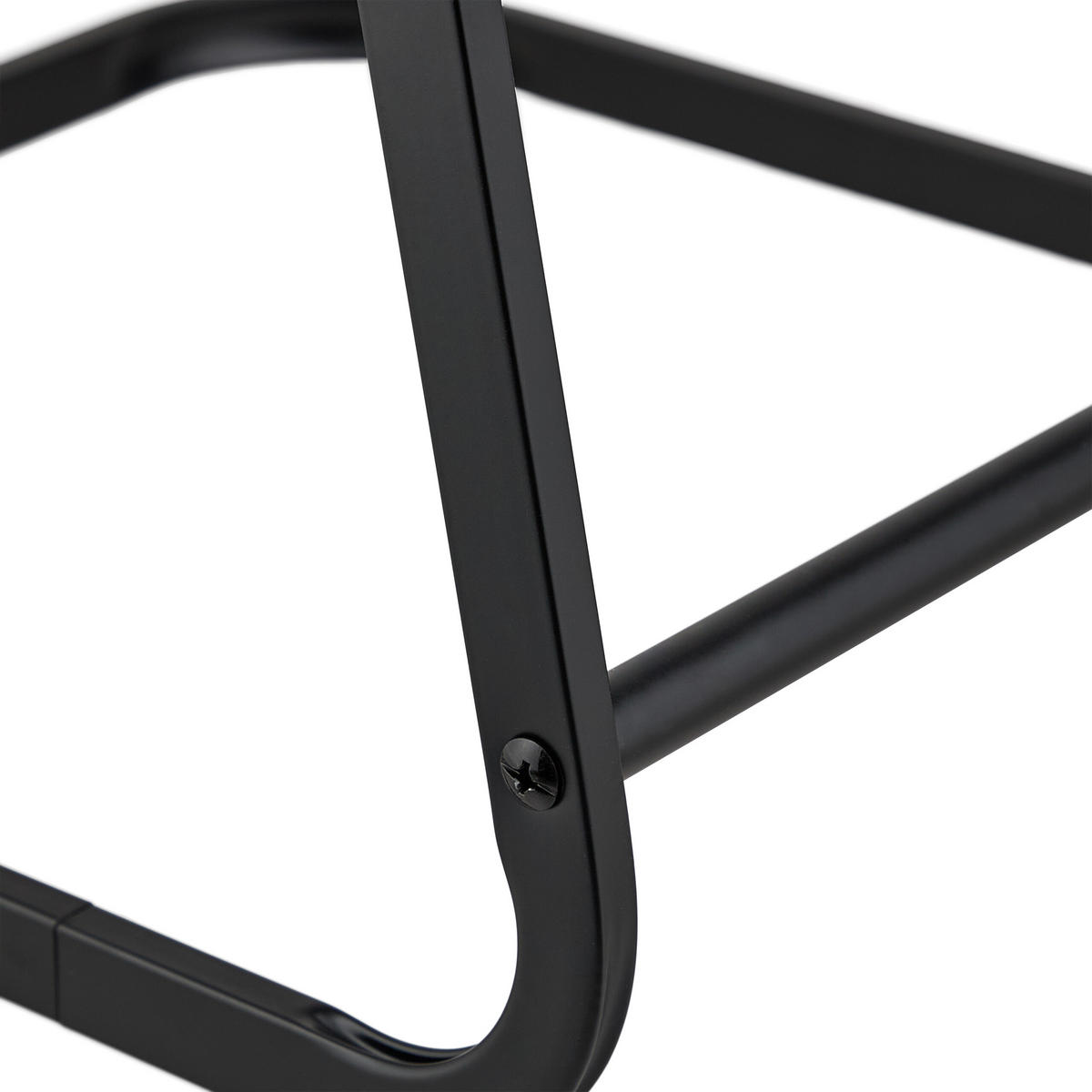 KLEIDERSTÄNDER - Schwarz, Metall (41/140/41cm) - Relaxdays