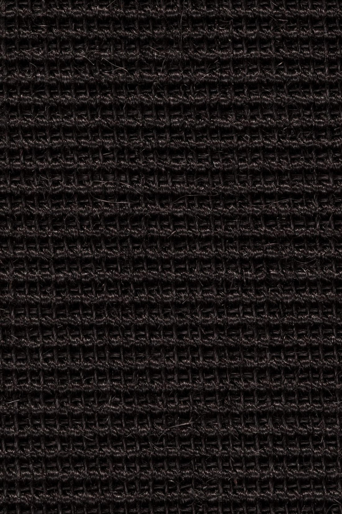 TEPPICH Sisal Manaus schwarz/schwarz 140x200cm - Schwarz, Textil (140/200cm) - Astra