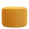SITZPOUF Rund Milano - Gelb, Kunststoff (55/35/55cm) - icon