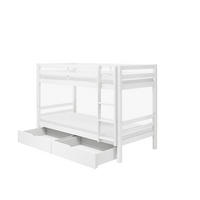 ETAGENBETT ACTIM Weiß 208x103x142 cm - Weiß, Holz - FURNLUX