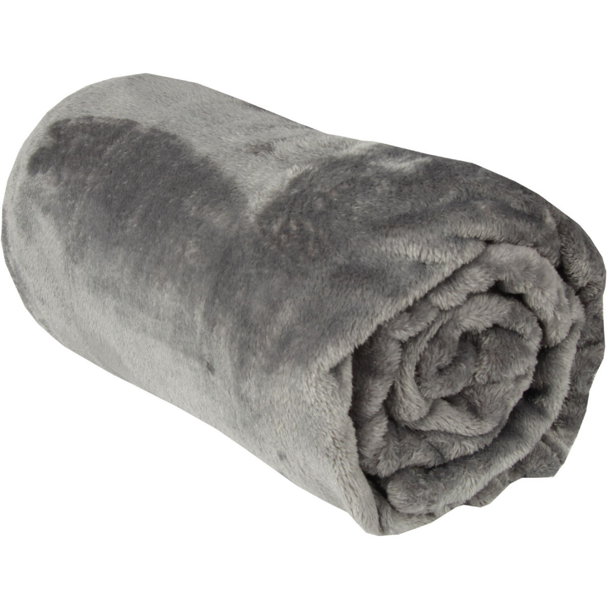 KUSCHELDECKE "Celina" Anthrazit 210x280 cm - Anthrazit, Textil (210/34cm)