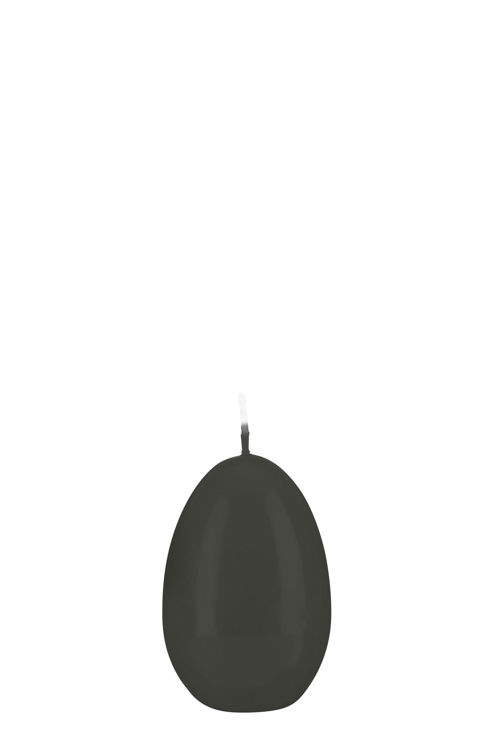 Kopschitz Kerzen Eikerzen Grau 4.5x6x6 cm