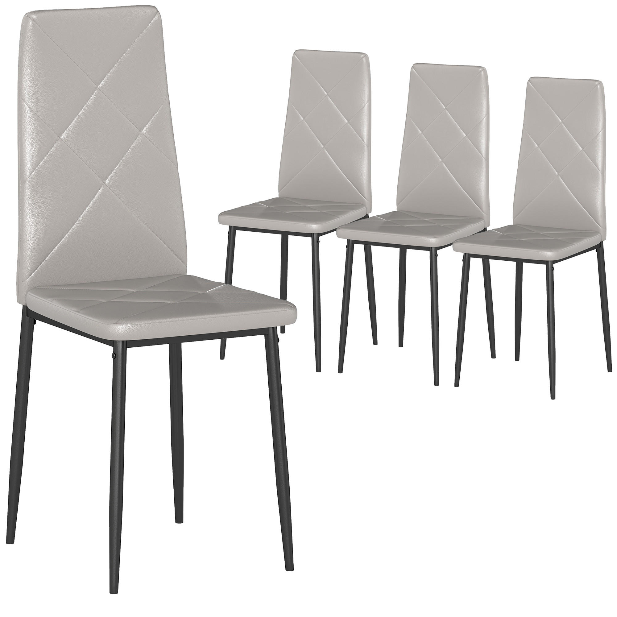 GiPP Stühle Grau 41x97x50 cm