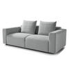 2,5-SITZER SOFA - Webstoff - Multicolor/Hellgrau, Textil (199/83/100cm) - home24