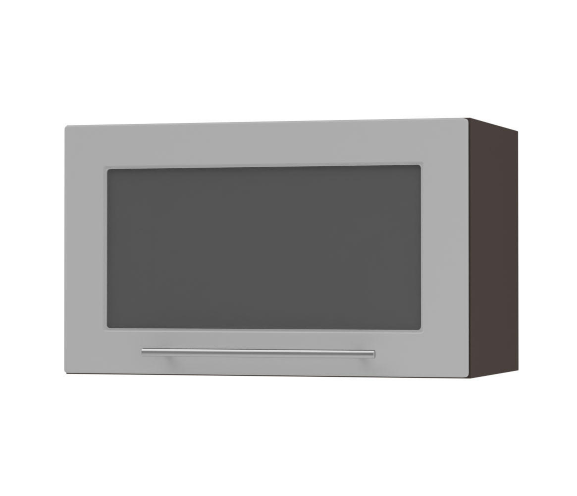 KLAPPHÄNGESCHRANK Kvantum W4BS/60-AV Dust Grey Matt / Lava Matt 60 / 32,5 / 36cm - Dunkelgrau/Grau, Holz/Holzwerkstoff (60/36/32.5cm) - Feldmann-Wohnen