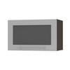KLAPPHÄNGESCHRANK Kvantum W4BS/60 Dust Grey Matt / Lava Matt 60 / 32,5 / 36cm - Dunkelgrau/Grau, Holz/Holzwerkstoff (60/36/32.5cm) - Feldmann-Wohnen