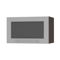 KLAPPHÄNGESCHRANK Kvantum W4BS/60-AV Dust Grey Matt / Lava Matt 60 / 32,5 / 36cm - Dunkelgrau/Grau, Holz/Holzwerkstoff (60/36/32.5cm) - Feldmann-Wohnen