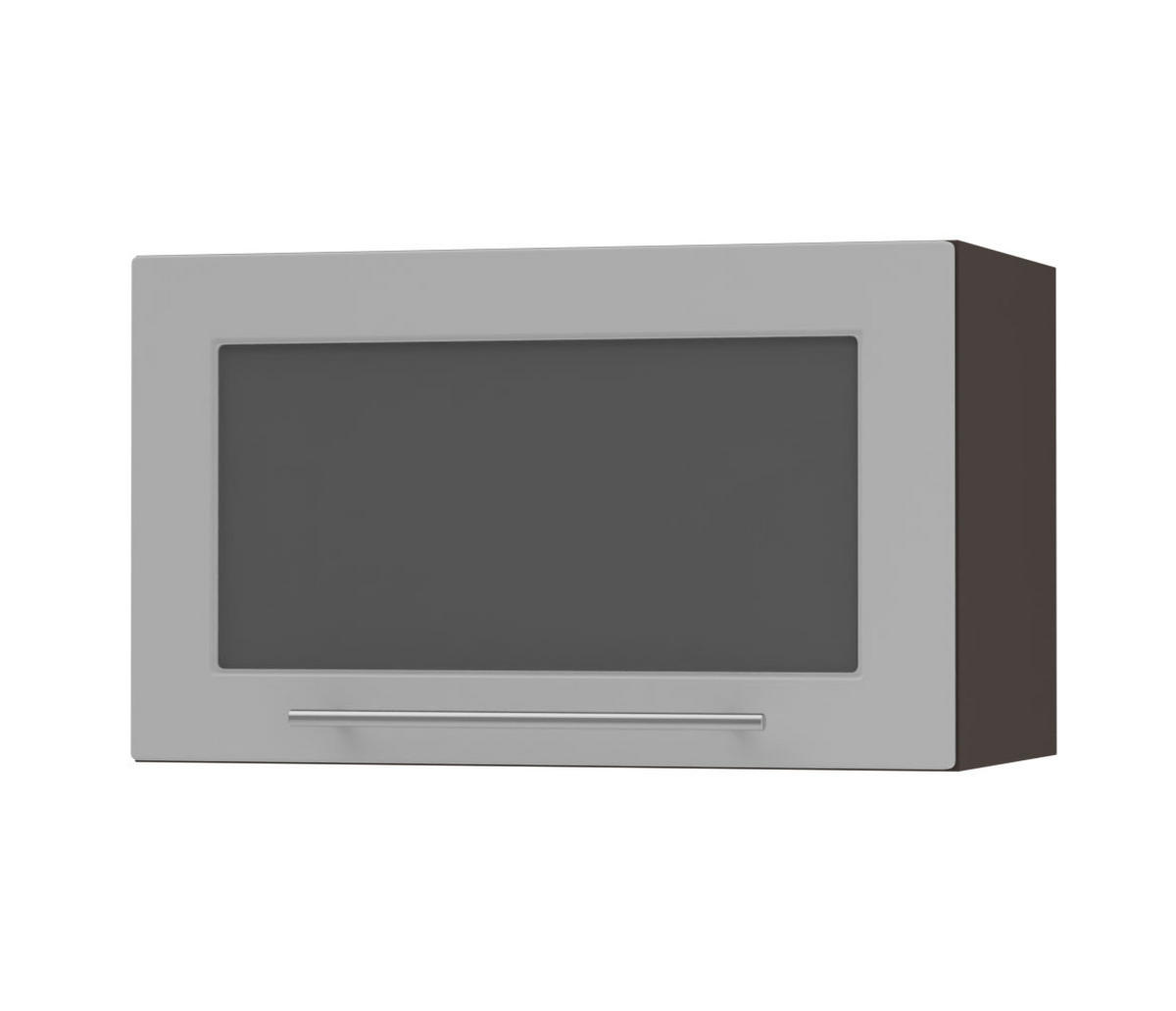 KLAPPHÄNGESCHRANK Kvantum W4BS/60-AV Dust Grey Matt / Lava Matt 60 / 32,5 / 36cm - Dunkelgrau/Grau, Holz/Holzwerkstoff (60/36/32.5cm) - Feldmann-Wohnen