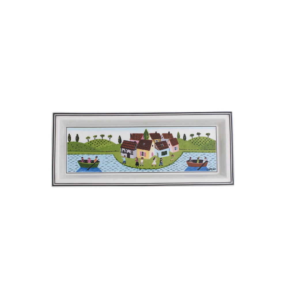 SCHALE RECHTECKIG Design Naif Gifts bunt 24 x 10 cm - Multicolor, Keramik (10/2.5/23.8cm) - Villeroy & Boch