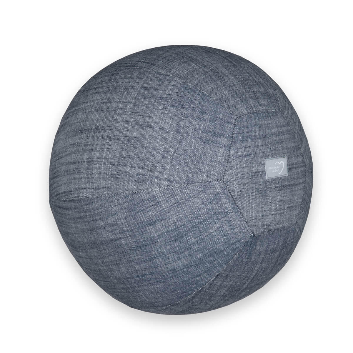 KINDERBALL Luftballon-Hülle - Blaugrau, Textil (25/25/25cm) - Hoppediz