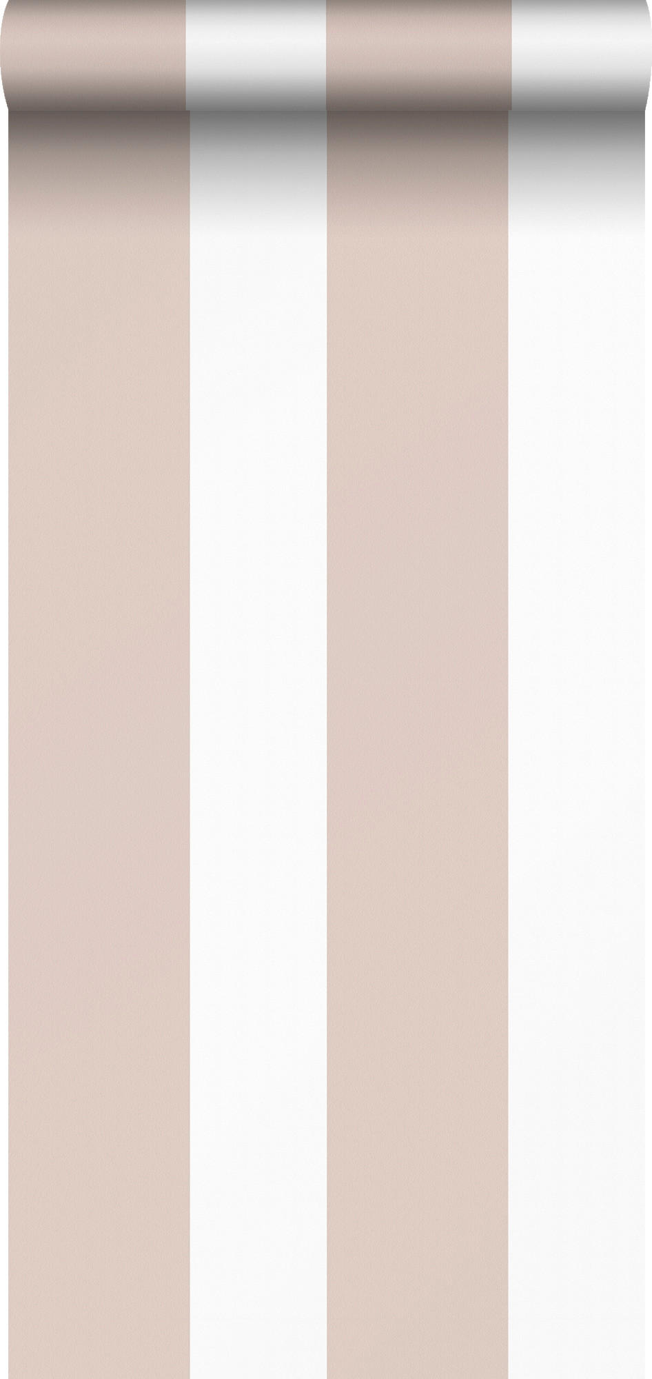 TAPETE Streifen 53 cm x 10.05 m - Beige, Papier (53/0.1cm) - Sanders & Sanders